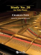 Study No. 20-Piano piano sheet music cover